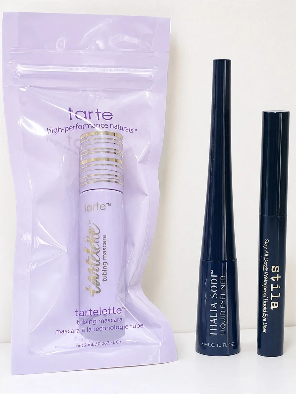 Liquid Eyeliners & Tarte Mascara-3 Mini’s-NEW
